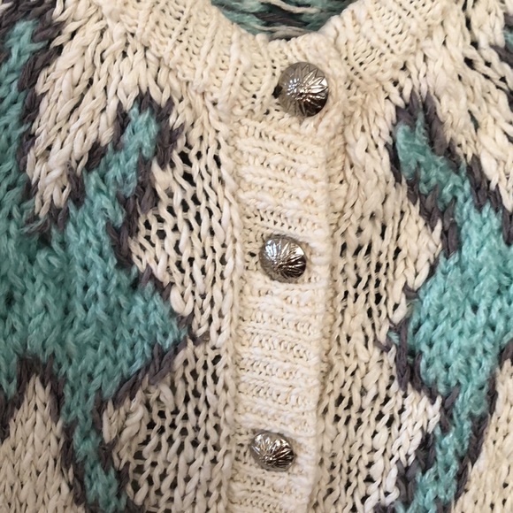 Vintage Cream Cardigan - Picture 3 of 5